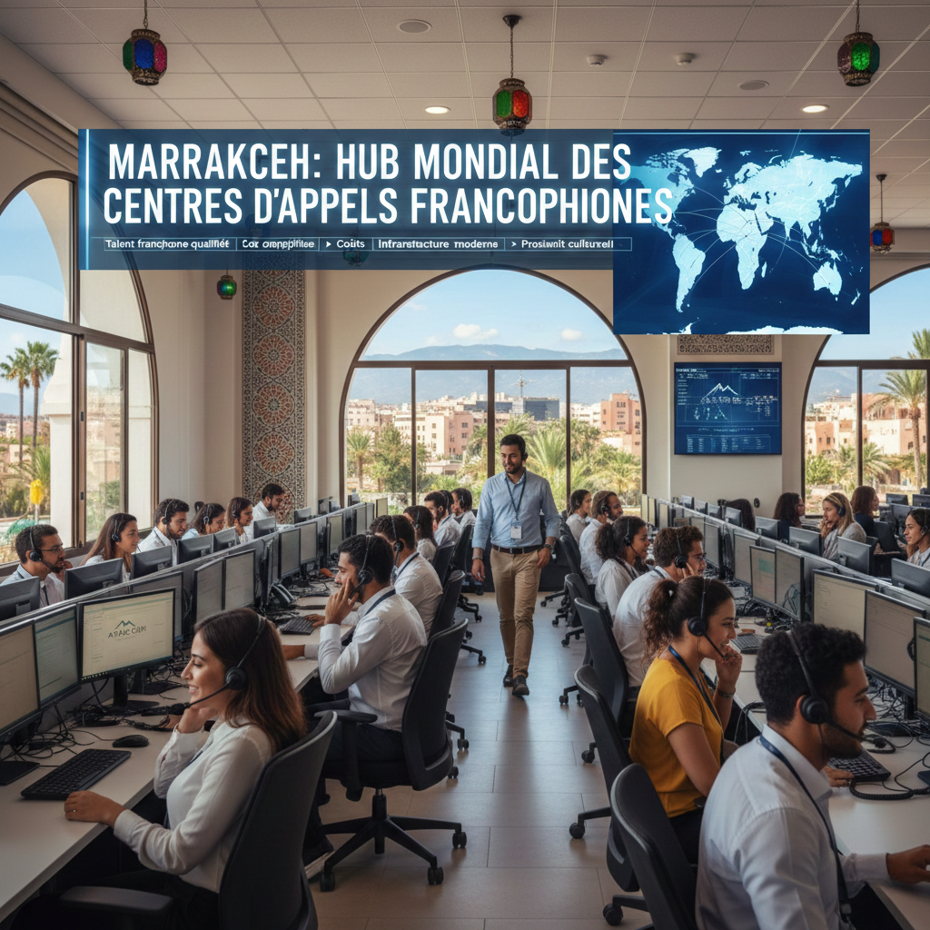 centre appel Marrakech
